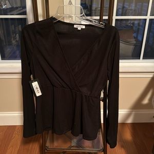 White Birch Black Top